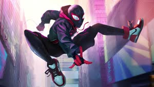 Cool Miles Morales Spiderman 4k Live Wallpaper Spiderman into Spiderverse