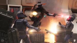 Download 𝐓𝐡𝐞 𝐇𝐮𝐧𝐭𝐞𝐫 𝐚𝐧𝐝 𝐭𝐡𝐞 𝐇𝐨𝐥𝐨𝐜𝐫𝐨𝐧 Star Wars Live Wallpaper