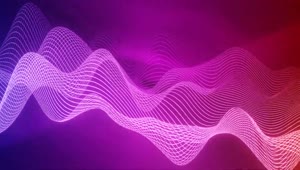 Abstract Wave Video Background, Colorful Motion Background Loop