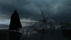 PC Darth Vader Rain Live Wallpaper