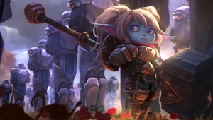 PC Poppy Keeper of the Hammer LOL Live Wallpaper