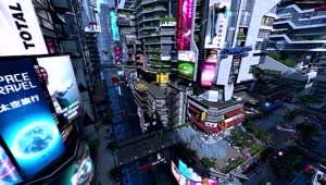 PC Futuristic City Live Wallpaper