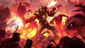 Fondo de Pantalla Animado Rampage Edition de Doom 🌪 en Movimiento