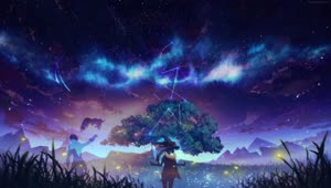 Download Fondo de Pantalla Animado Árbol de Genshin Impact 🌳🌟 en Movimiento