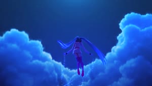 PC Hatsune Miku Flying Live Wallpaper