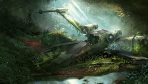 Download Fondo de Pantalla Animado XWing de Star Wars 🚀 en Movimiento