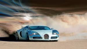 PC Bugatti Veyron Dust Live Wallpaper