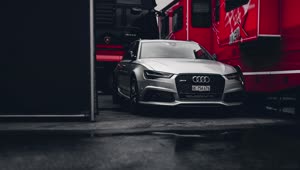 Fondo de Pantalla Animado Audi Rs6 de Coches 🏎️ en Movimiento