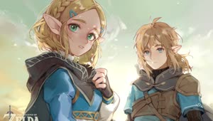 Fondo de Pantalla Animado Preocupados de The Legend of Zelda 🧝 en Movimiento