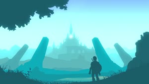 Fondo de Pantalla Animado Link Azul de The Legend of Zelda 💙 en Movimiento