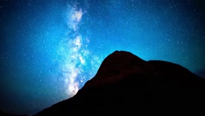 PC Mountain Starry Night 1 Live Wallpaper