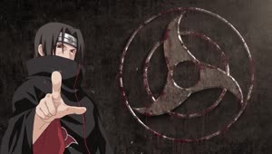 Fondo de Pantalla Animado Itachi de Naruto ❌ en Movimiento