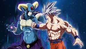 Fondo de Pantalla Animado Goku VS Moro de Dragon Ball 🪐 en Movimiento