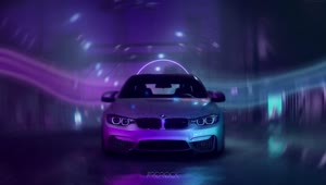 Fondo de Pantalla Animado BMW M4 de  Coches 🚗 en Movimiento