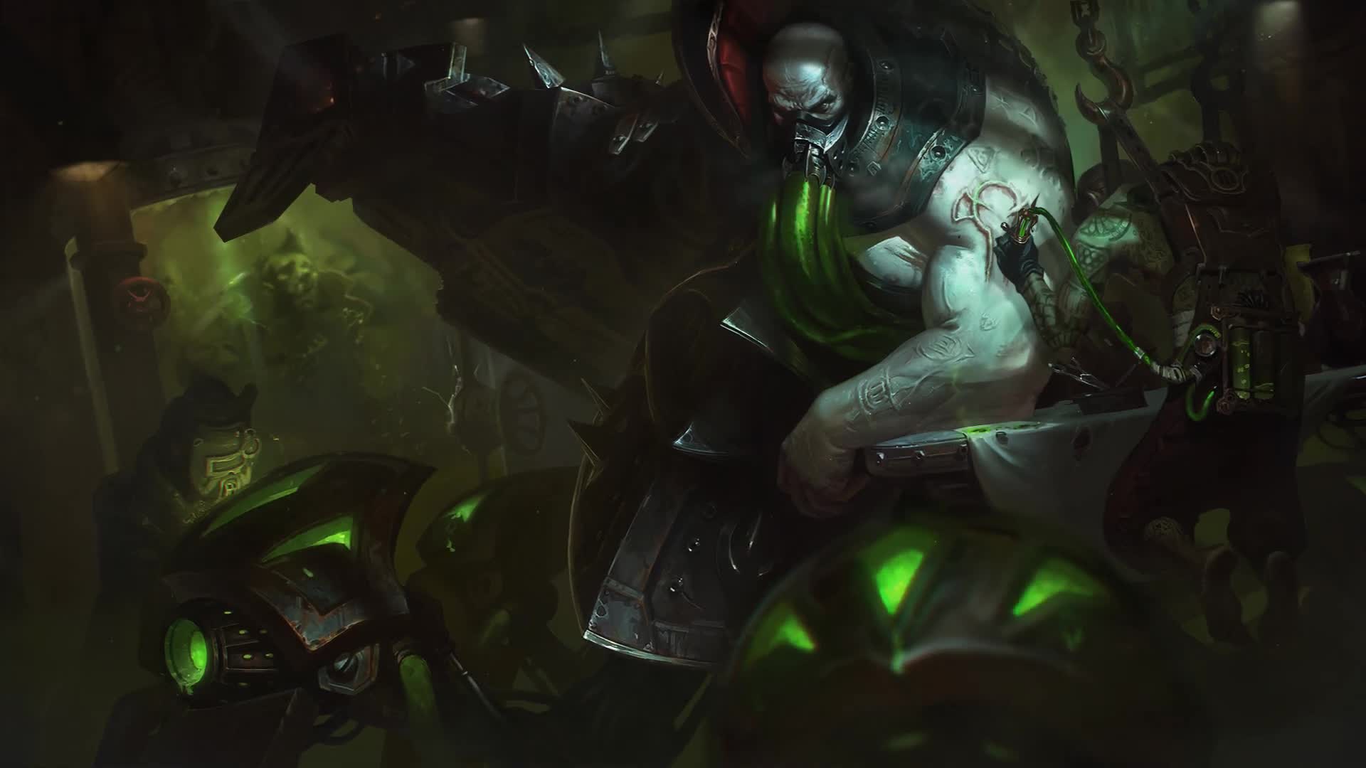 Download Fondo de Pantalla Animado Urgot de League of Legends ☣️ en Movimiento
