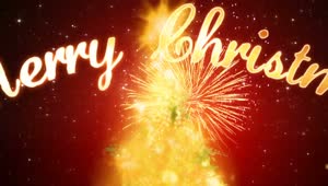 MERRY CHRISTMAS Free Video Background Loops Royalty Free Motion Graphics