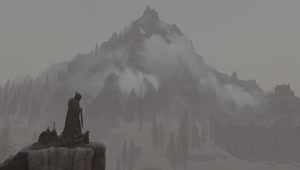 The Lone Warrior Skyrim SE Live Wallpaper HD
