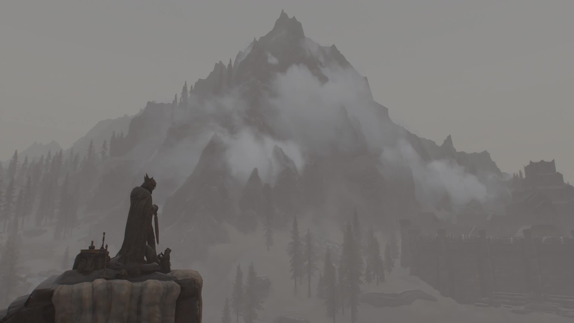 Download The Lone Warrior Skyrim SE Live Wallpaper HD