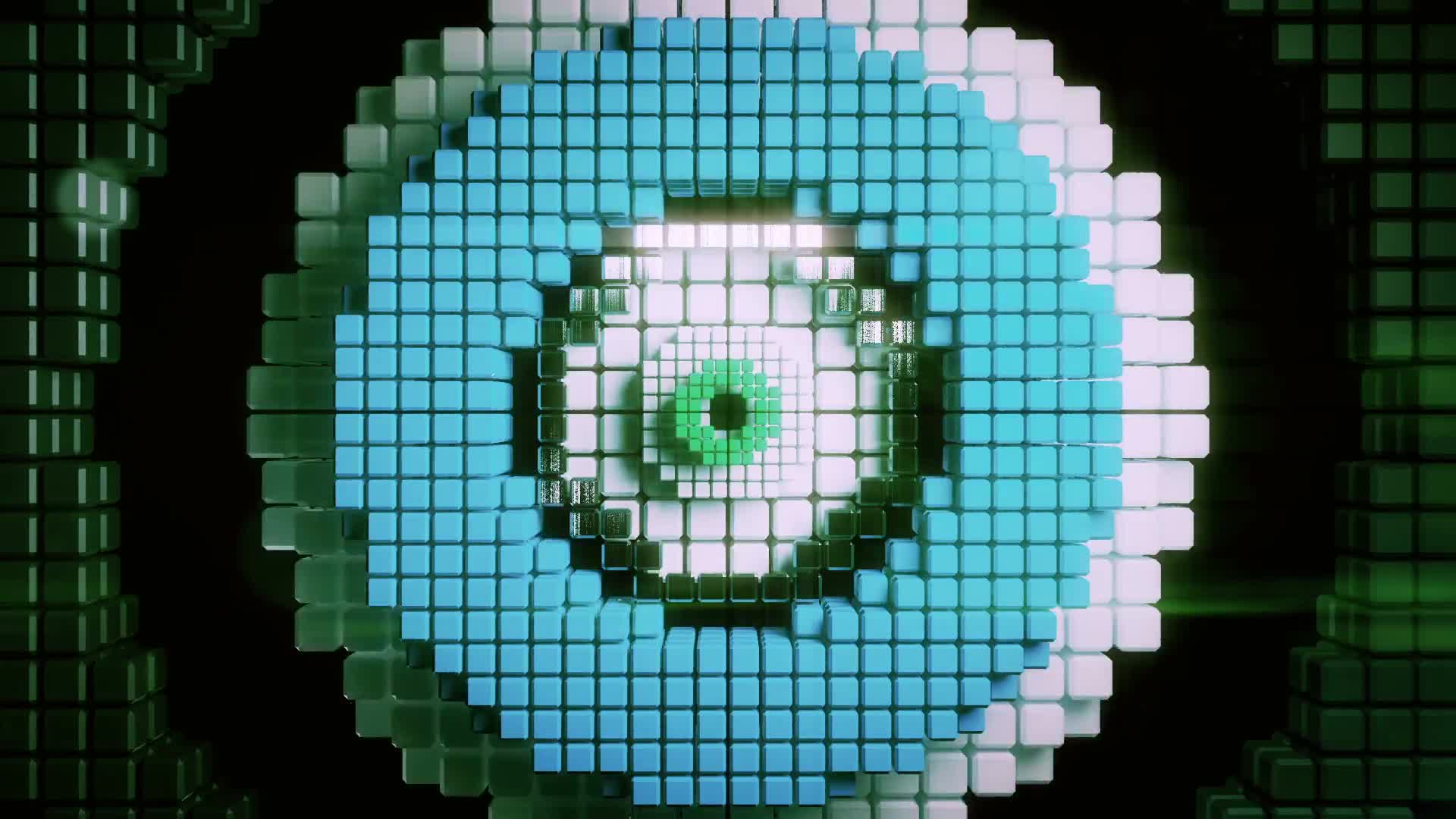 Download Stock Poxels Loop Live Wallpaper