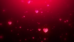 Background Video Footage with hearts Video animation hearts background video effects