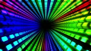 VJ Loops HD Colorful VJ Loop Motion Background Neon Light Tunnel Free Video Background Loops