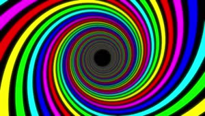 HD Abstract Colorful Tunnel Loop Free Motion Background VJ Loops 2020