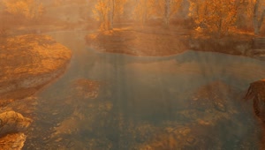 Golden Rays of Fall Skyrim SE Live Wallpaper HD