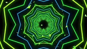 HD Neon Light Kaleida Motion Background kaleidoscope Free VJ Loops Trippy Psychedelic Visuals