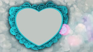 0004 Rose Blue Heart Wedding Text free templates wedding templates free download