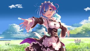 Live Wallpaper HD ReZero Starting Life in Another World Rem