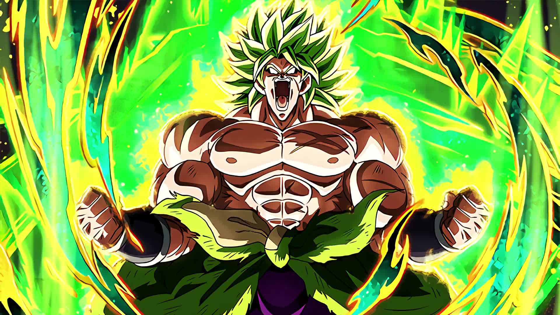 Broly Super Saiyan Dragon Ball Super Live Wallpaper - WallpaperWaifu