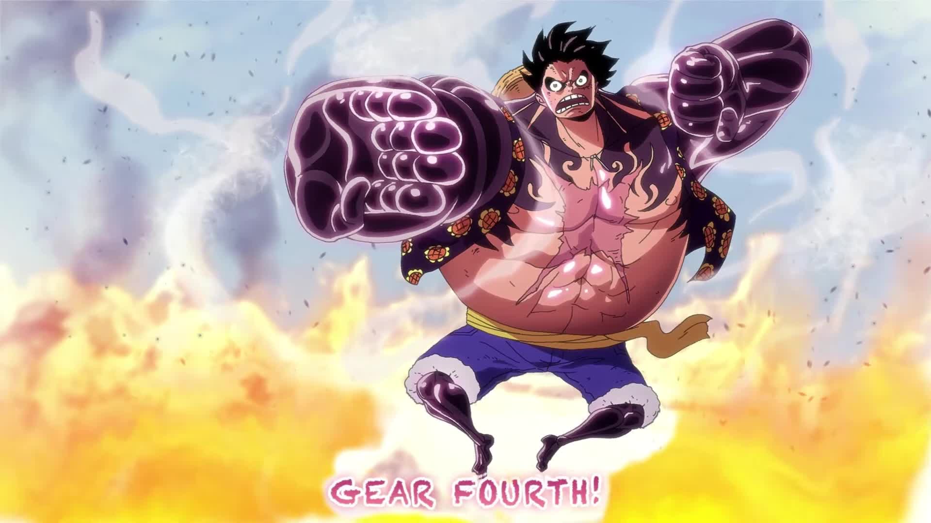 Download Live Wallpaper One piece Luffy Gear 4