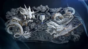 PC Dragon Statues Live Wallpaper