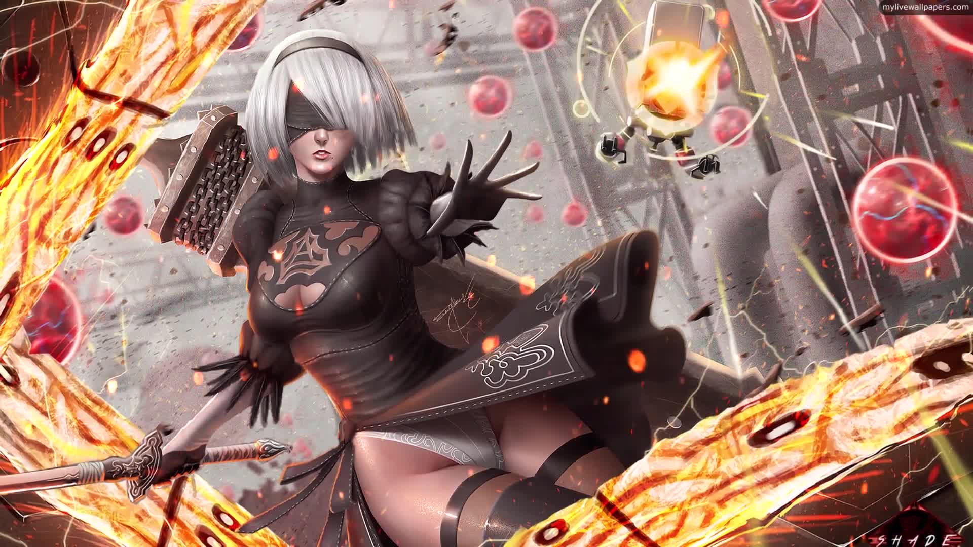 Download PC Nier Automata Live Wallpaper