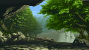 PC Pixel Forest Live Wallpaper