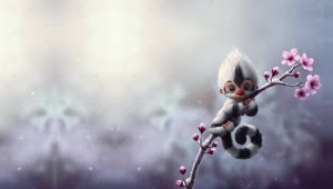 PC Cute Monkey Live Wallpaper