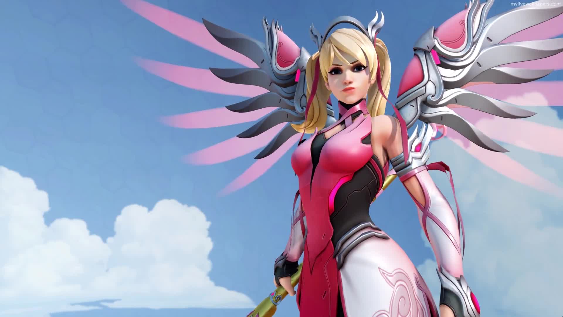 Download PC Pink Mercy Live Wallpaper