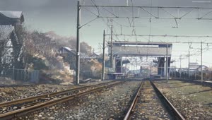 PC Train Tracks Live Wallpaper