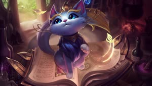 PC Yuumi the Magical Cat LoL Live Wallpaper Free