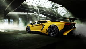 PC Yellow Lamborghini Aventador Live Wallpaper Free