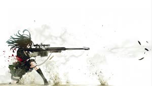 PC Sniper Anime Girl Live Wallpaper Free