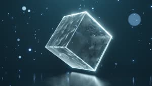 PC Crystal Cube Live Wallpaper Free