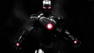 PC Iron Man Black Suit Live Wallpaper Free