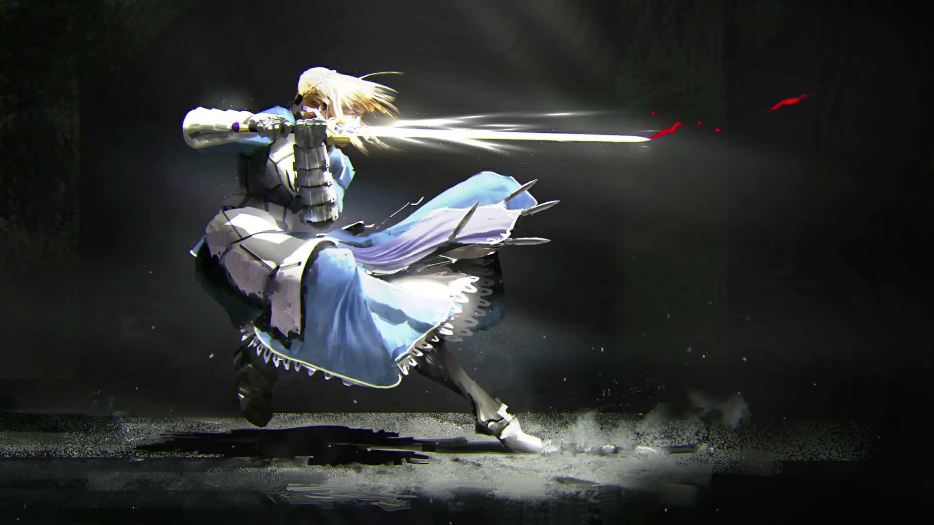 Download PC Saber Fate Stay Night Live Wallpaper Free