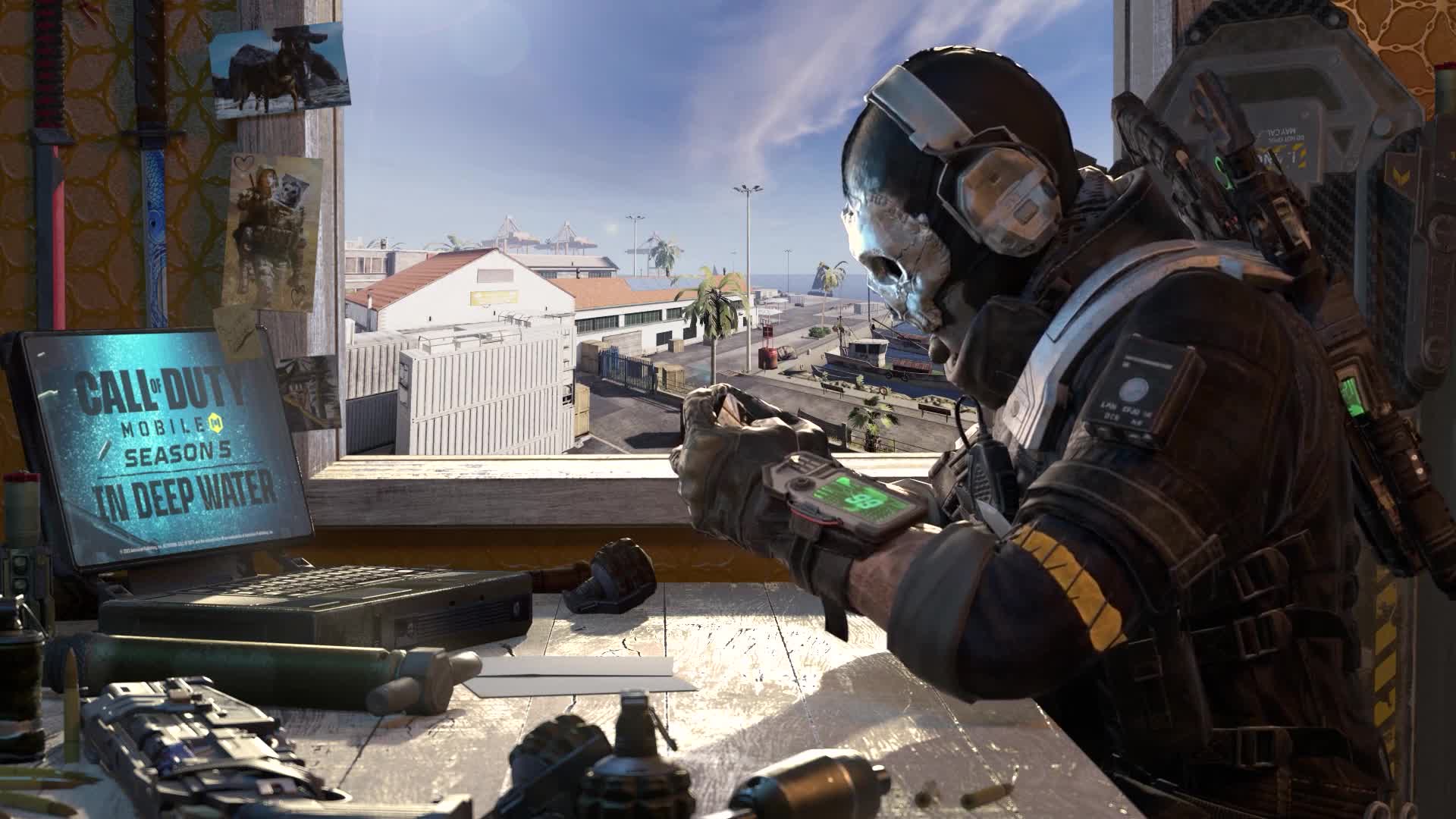 Download PC Call of Duty Mobile In Deep Water Live Wallpaper Free