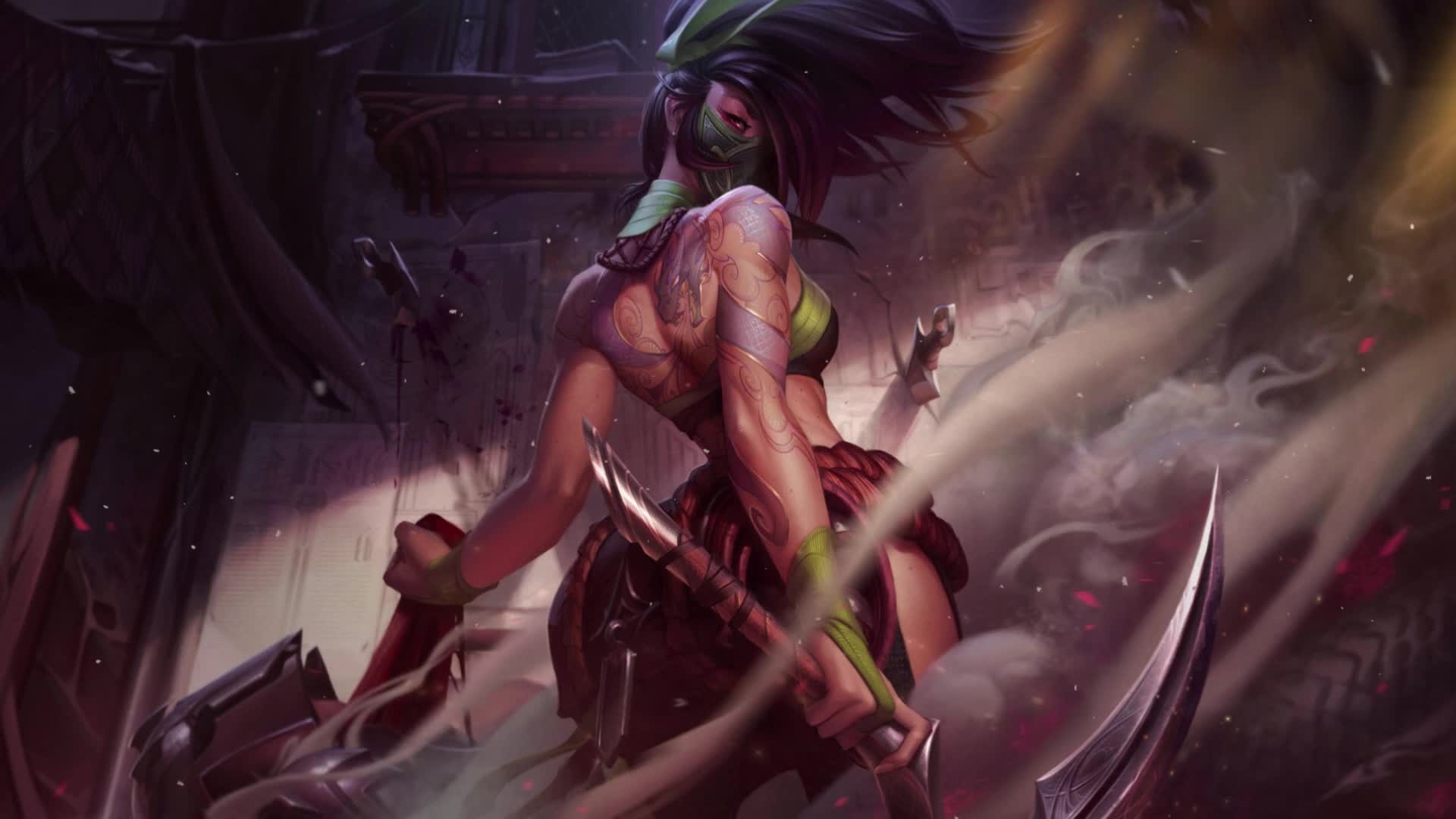 Download PC Akali LOL Live Wallpaper Free