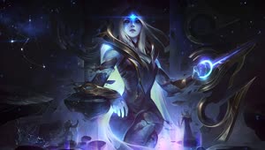 PC Cosmic Queen Ashe Live Wallpaper Free