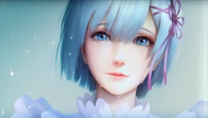 PC Anime Girl Cry Live Wallpaper Free