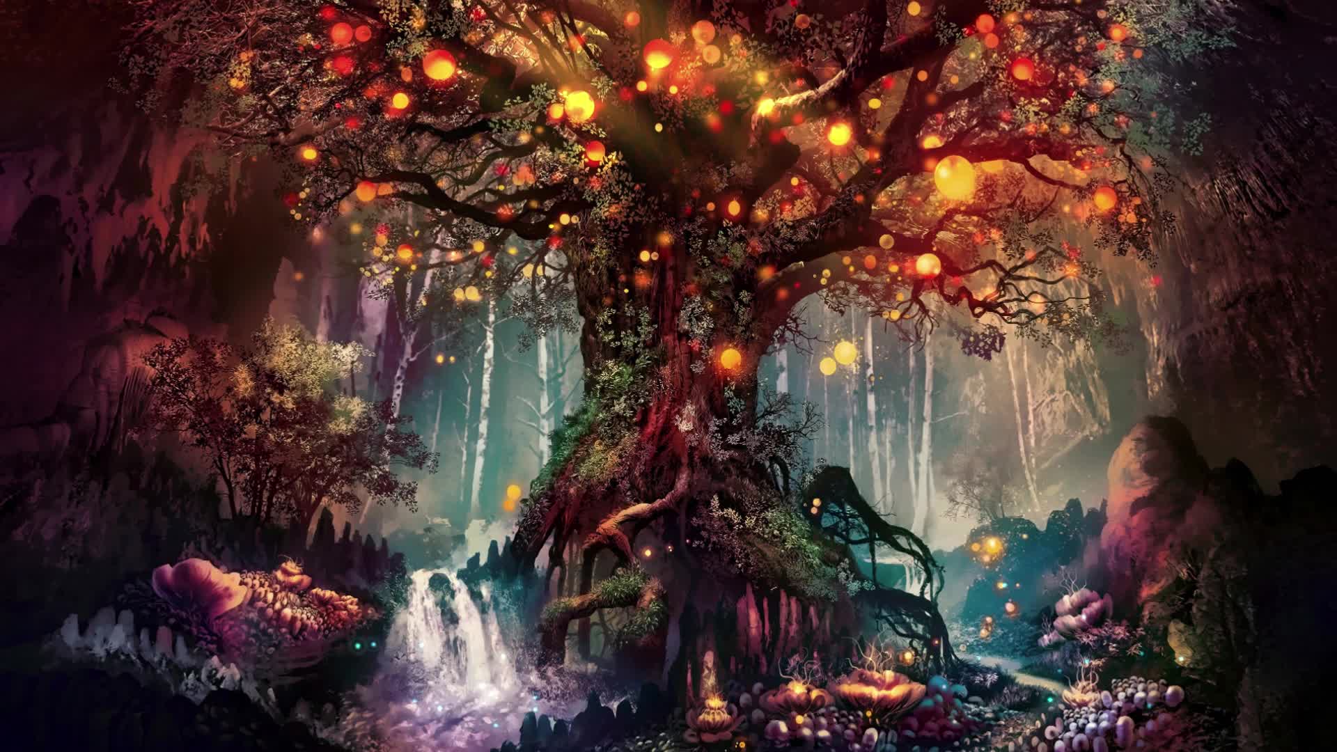 Download PC Fantasy Tree Live Wallpaper Free