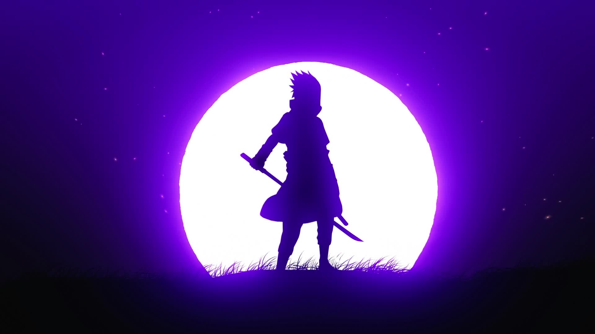 Download PC Sasuke Glow Live Wallpaper Free